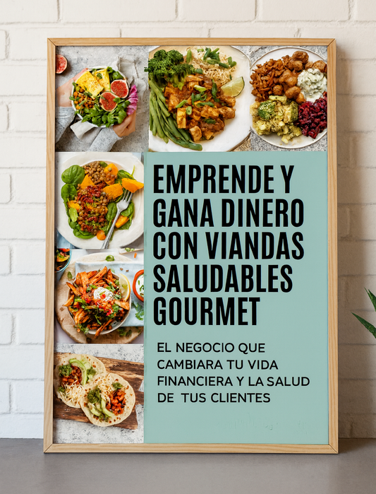 Emprende y Gana Dinero con Viandas Saludables Gourmet